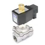 Stainless Steel Normally Open General Purpose Zero Differential Solenoid Valve