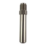 Stainless Steel End Tubes 3/8" BSP x 16mm x 90mm Long